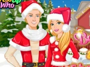 Barbie and Ken Christmas Online Dress-up Games on NaptechGames.com
