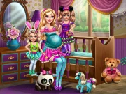 Barbie with Twins Online Dress-up Games on NaptechGames.com