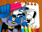 Batman Coloring Book Online Puzzle Games on NaptechGames.com