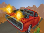 Battle On Road Car Game 2D Online Battle Games on NaptechGames.com