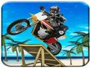 Beach Bike Stunts Game Online Adventure Games on NaptechGames.com