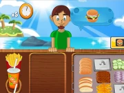 Beach Burger Online Cooking Games on NaptechGames.com