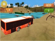 Beach Bus Driving : Water Surface Bus Game Online Racing & Driving Games on NaptechGames.com
