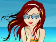 Beach Girl Dressup Online Girls Games on NaptechGames.com