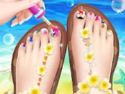 Beautiful Toenail Salon - Pedicure Game For Girls Online Hypercasual Games on NaptechGames.com
