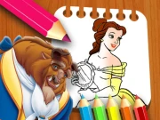 Beauty & the Beast Coloring Book Online Puzzle Games on NaptechGames.com
