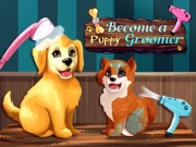 Become a Puppy Groomer Online Girls Games on NaptechGames.com