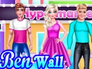 BEN WALL PAINT DESIGN Online Girls Games on NaptechGames.com