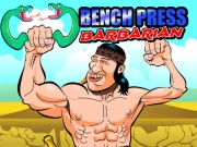 Bench Press The Barbarian Online Sports Games on NaptechGames.com