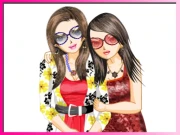 Best Friends Dressup Online Girls Games on NaptechGames.com
