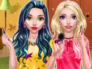BFF Autumn Makeup Online Dress-up Games on NaptechGames.com