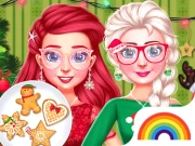 BFF Christmas Cookie Challenge Online Girls Games on NaptechGames.com