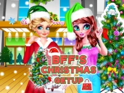BFF Christmas Getup Online Girls Games on NaptechGames.com