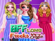 BFF Long Frocks Style Online Dress-up Games on NaptechGames.com