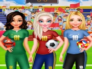 Bff Princess Vote For football 2018 Online Football Games on NaptechGames.com