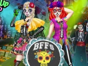 BFFS Day of the Dead Online Dress-up Games on NaptechGames.com