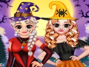 Bffs Hello Halloween Online Dress-up Games on NaptechGames.com