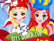 BFFs World Cup Face Paint Online Dress-up Games on NaptechGames.com