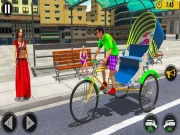 Bicycle Tuk Tuk Auto Rickshaw Free Driving Game Online Racing & Driving Games on NaptechGames.com