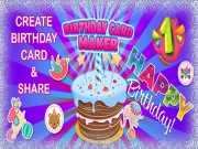 Birthday Card Maker Online Cards Games on NaptechGames.com