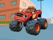 Blaze Monster Machines Differences Online Puzzle Games on NaptechGames.com
