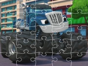 Blaze Trucks Jigsaw Online Jigsaw Games on NaptechGames.com