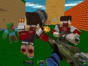 Blocky Combat Swat Zombie Survival 2022 Online Shooting Games on NaptechGames.com