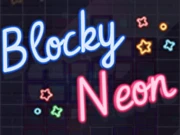 Blocky Neon Online Arcade Games on NaptechGames.com