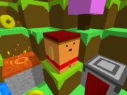 Blocky Rush Downhill Online Arcade Games on NaptechGames.com