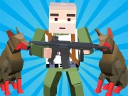 Blocky SWAT Zombie Survival 1 Online Shooting Games on NaptechGames.com