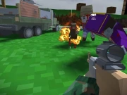 Blocky Zombie And Vehicle Shooting Online Multiplayer Games on NaptechGames.com