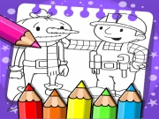 Bob The Builder Coloring Book Online Puzzle Games on NaptechGames.com