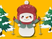 Break The Snowman Xmas Online Puzzle Games on NaptechGames.com