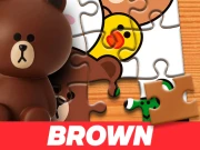 Brown And Friends Jigsaw Puzzle Online Puzzle Games on NaptechGames.com