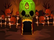 Brown Skull Forest Escape Online Puzzle Games on NaptechGames.com