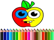 BTS Apple Coloring Book Online Art Games on NaptechGames.com