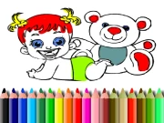 BTS Baby Doll Coloring Online Art Games on NaptechGames.com