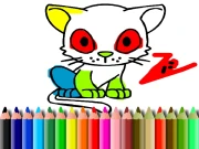 BTS Cat Coloring Online Art Games on NaptechGames.com