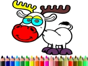 BTS Deer Coloring Book Online Art Games on NaptechGames.com