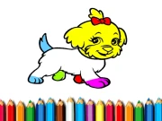 BTS Doggy Coloring Book Online Art Games on NaptechGames.com