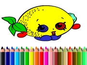 BTS Fruits Coloring Book Online Art Games on NaptechGames.com