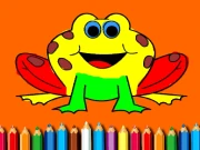 BTS Funny Frog Coloring Book Online Art Games on NaptechGames.com