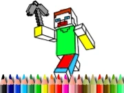 BTS Minecraft Coloring Online Puzzle Games on NaptechGames.com