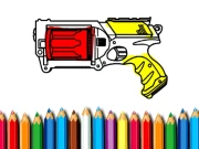 BTS Nerf Coloring Book Online Puzzle Games on NaptechGames.com