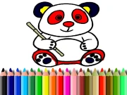 BTS Panda Coloring Online Art Games on NaptechGames.com