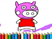 BTS Pig Coloring Book Online Art Games on NaptechGames.com