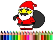 BTS Santa Claus Coloring Online Puzzle Games on NaptechGames.com
