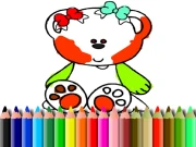 BTS Sweet Bear Coloring Online Art Games on NaptechGames.com