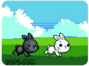 Bu Bunny Two Rabbit Online Arcade Games on NaptechGames.com