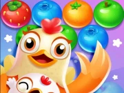 Bubble Shooter Chicken Online Puzzle Games on NaptechGames.com